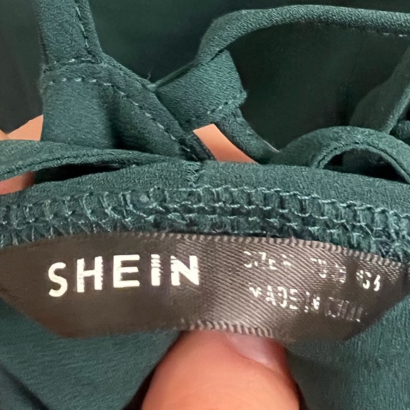 SHEIN High-Low Ruffle Wrap Dress - Picture 5 of 10